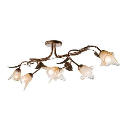 Replacement glass for chandelier ANIA E14 95x130 mm clear