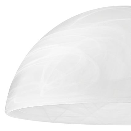 Replacement glass for chandelier E27 130x300 mm white