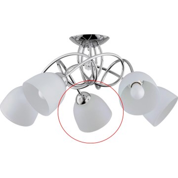 Replacement glass for BALENA chandelier, diameter 13.4 cm