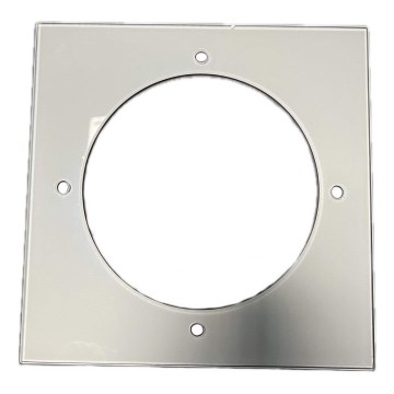 Replacement glass for ceiling light 20x20 cm creamy