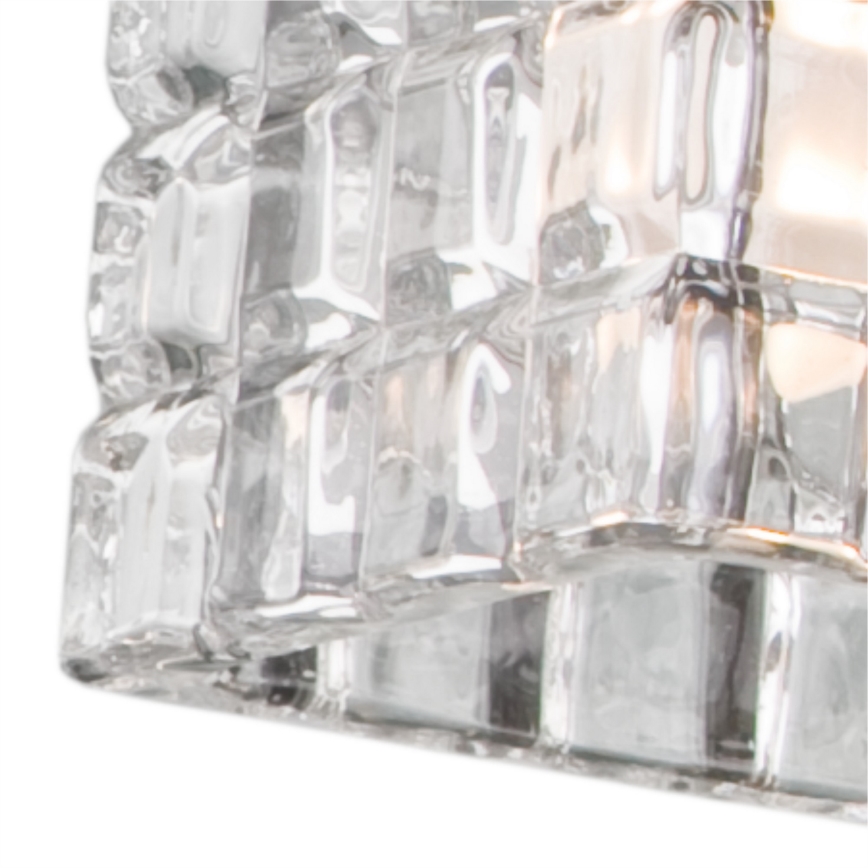 Replacement glass for ceiling light E14/65x65 mm clear