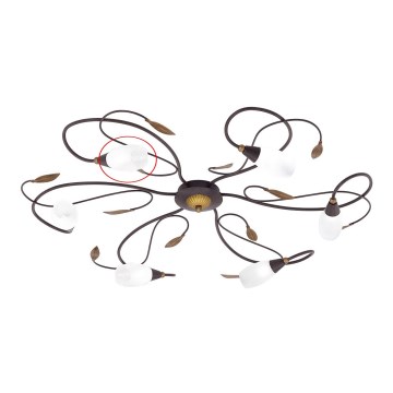 Replacement glass for ceiling light Eglo - GERBERA 90697