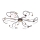 Replacement glass for ceiling light Eglo - GERBERA 90697