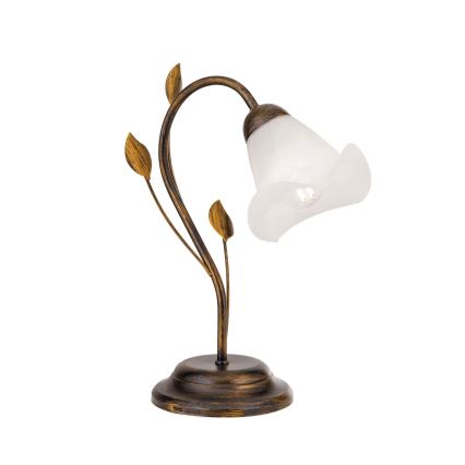 Replacement glass for chandelier and lamp SISI E14 d. 13 cm white