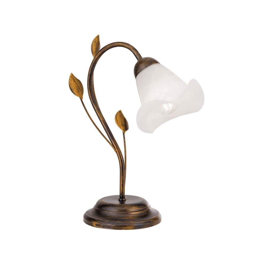 Replacement glass for chandelier and lamp SISI E14 d. 13 cm white