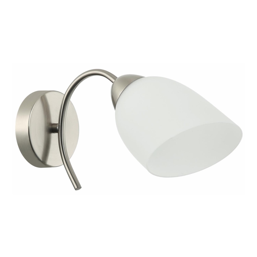 Replacement glass for chandelier and wall light DONNA E27 white