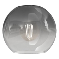 Replacement glass for chandelier and wall light MONTE E27 d. 15 cm smoky