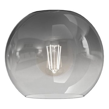 Replacement glass for chandelier and wall light MONTE E27 d. 15 cm smoky