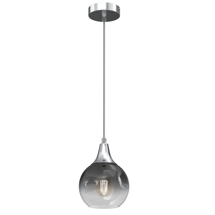 Replacement glass for chandelier and wall light MONTE E27 d. 15 cm smoky