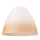 Replacement glass for chandelier and wall light TULIPAN E27 100x130 mm orange