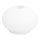 Replacement glass for chandelier E14 d. 15 cm white