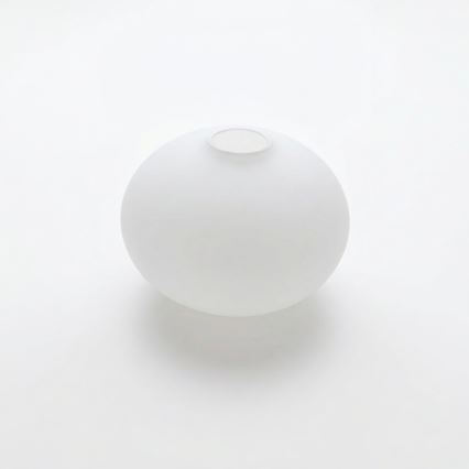 Replacement glass for chandelier E14 d. 15 cm white