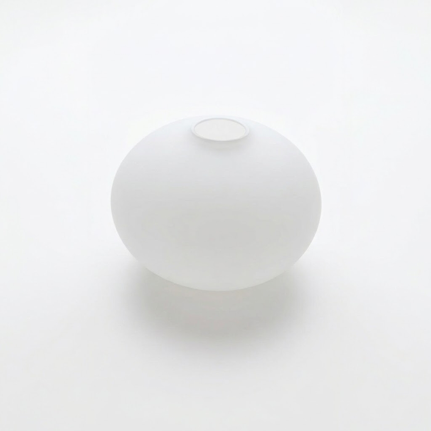 Replacement glass for chandelier E14 d. 15 cm white