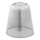 Replacement glass for chandelier E27 d. 12 cm grey