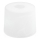 Replacement glass for chandelier E27 d. 13 cm white