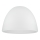 Replacement glass for chandelier E27 d. 18 cm white