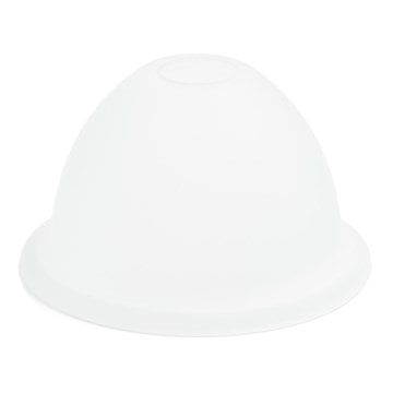 Replacement glass for chandelier E27 d. 19 cm white