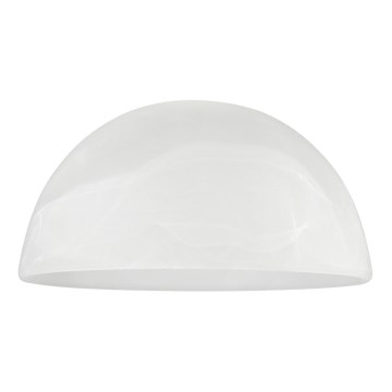 Replacement glass for chandelier E27 d. 19 cm white