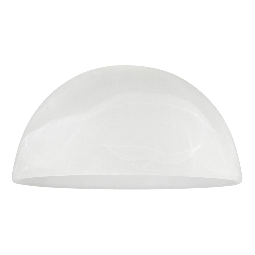 Replacement glass for chandelier E27 d. 19 cm white