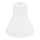 Replacement glass for chandelier E27 d. 20 cm white