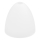 Replacement glass for chandelier E27 d. 23,5 cm white
