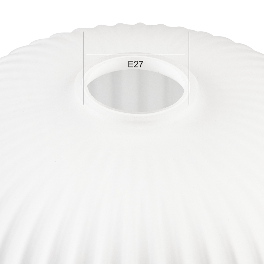 Replacement glass for chandelier HARMA E27 18x20 cm white