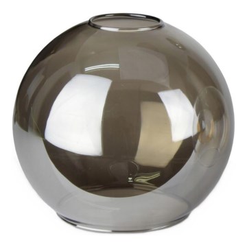 Replacement glass for chandelier LACRIMA SMOKY E27 d. 15 cm black smoky