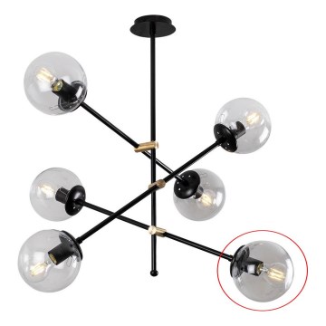Replacement glass for chandelier MARTI d. 15 cm
