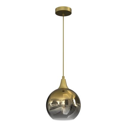 Replacement glass for chandelier MONTE E27 d. 20 cm gold/smoky