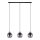 Replacement glass for chandelier on a string Eglo ARISCANI 170x155 mm black