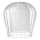 Replacement glass for chandelier PAULA E27 d. 10 cm
