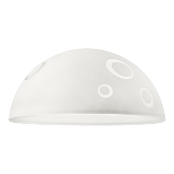 Replacement glass for chandelier SFERA E27 140x300 mm white