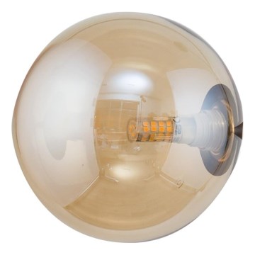 Replacement glass for chandelier, table lamp and wall light ORO G9 d. 14 cm beige