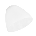 Replacement glass for chandelier, table lamp, floor lamp, wall light and ceiling light MIRANDA E27 110x130 mm white