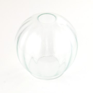 Replacement glass for DEVI E27 chandelier, 18 cm diameter, clear
