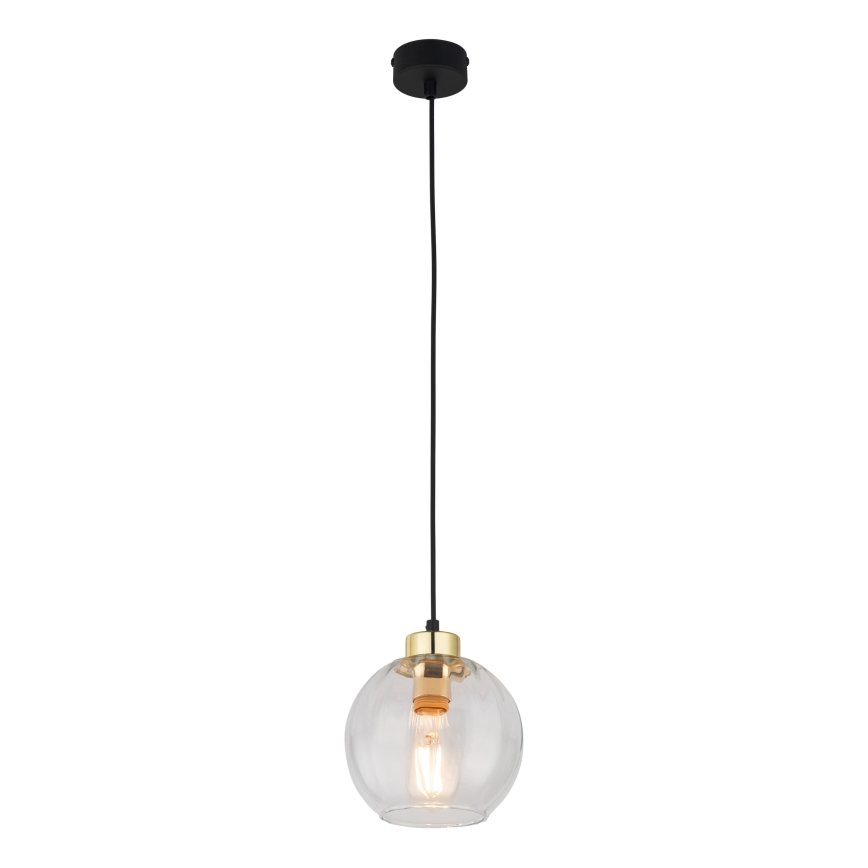Replacement glass for DEVI E27 chandelier, 18 cm diameter, clear