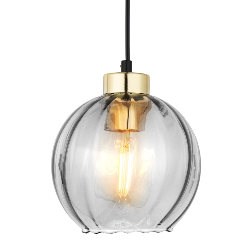 Replacement glass for DEVI E27 chandelier, 18 cm diameter, clear