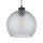 Replacement glass for DEVON E27 chandelier and wall light, 25 cm diameter, smoked grey