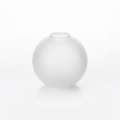 Replacement glass for E27 chandelier, 15 cm diameter, matte white