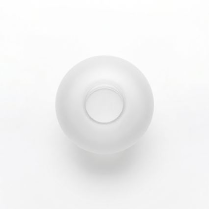 Replacement glass for E27 chandelier, 15 cm diameter, matte white