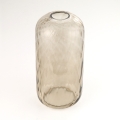 Replacement glass for KARO E27 chandelier, diameter 14 cm, smoked brown