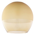 Replacement glass for KULA E27 chandelier, Ø 38 cm, smoked beige
