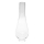 Replacement glass for LUDMILA and TEREZA kerosene lamps, Ø 38 cm, clear