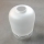 Replacement glass for MARCO E27 chandelier, 14 cm diameter, clear/white