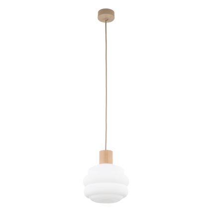 Replacement glass for MELIA E27 chandelier, Ø 20 cm, white