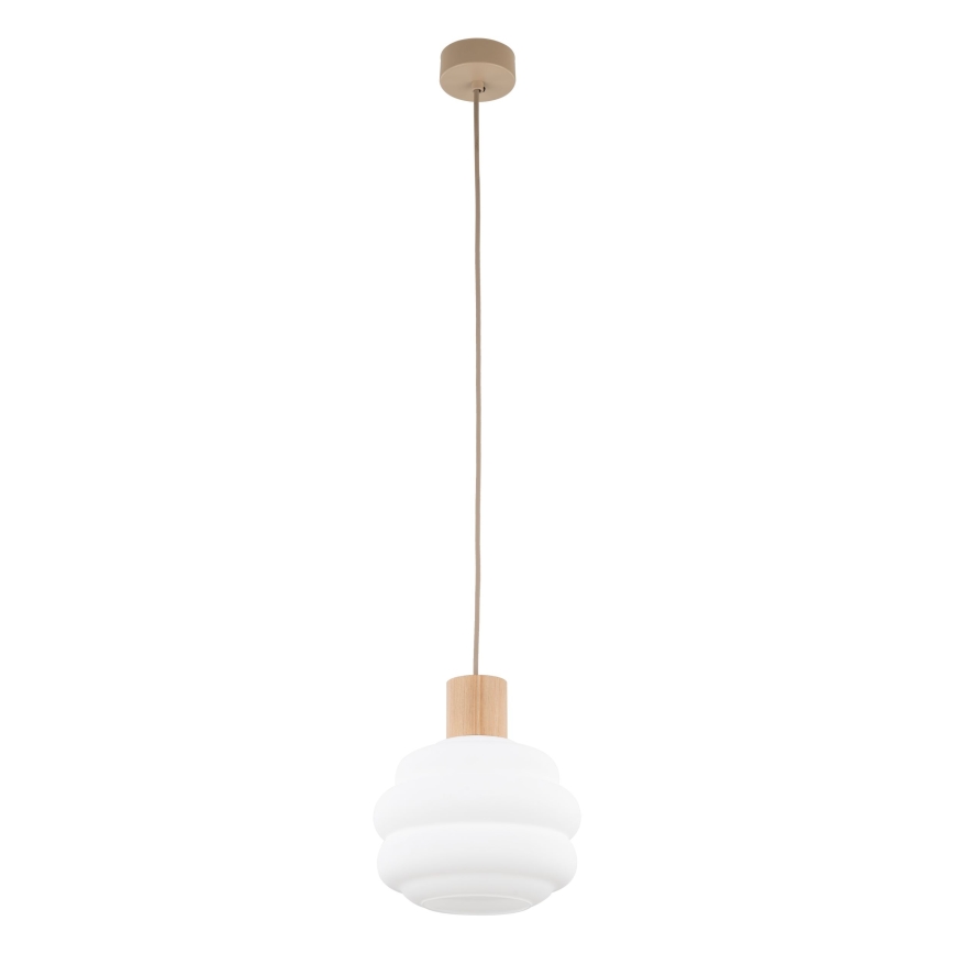 Replacement glass for MELIA E27 chandelier, Ø 20 cm, white