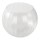 Replacement glass for OTTICO E27 chandelier, Ø 25 cm, clear