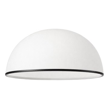 Replacement glass for RETRO, ANTICO chandelier E27, Ø 30 cm, white/black