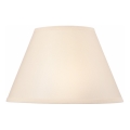 Replacement glass for table lamp JUTA E27 d. 19 cm creamy