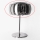 Replacement glass for table lamp with G9 fitting, Ø 28 cm, smoked grey